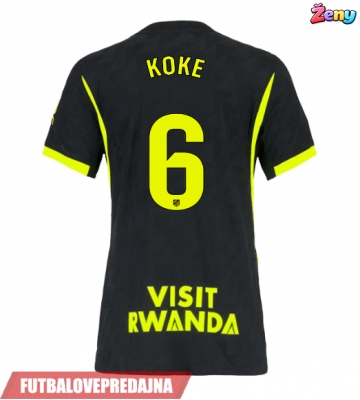 Lacne Ženy Futbalové dres Atletico Madrid Koke #6 2026-27 Krátky Rukáv - Preč